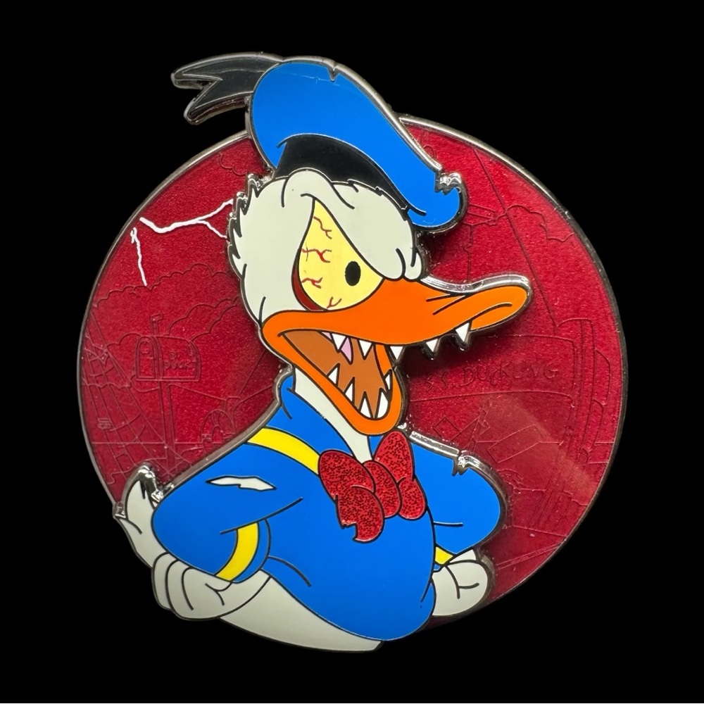 Magically Horrific™ Donald Duck as a Werewolf Limited Edition Profile Pin